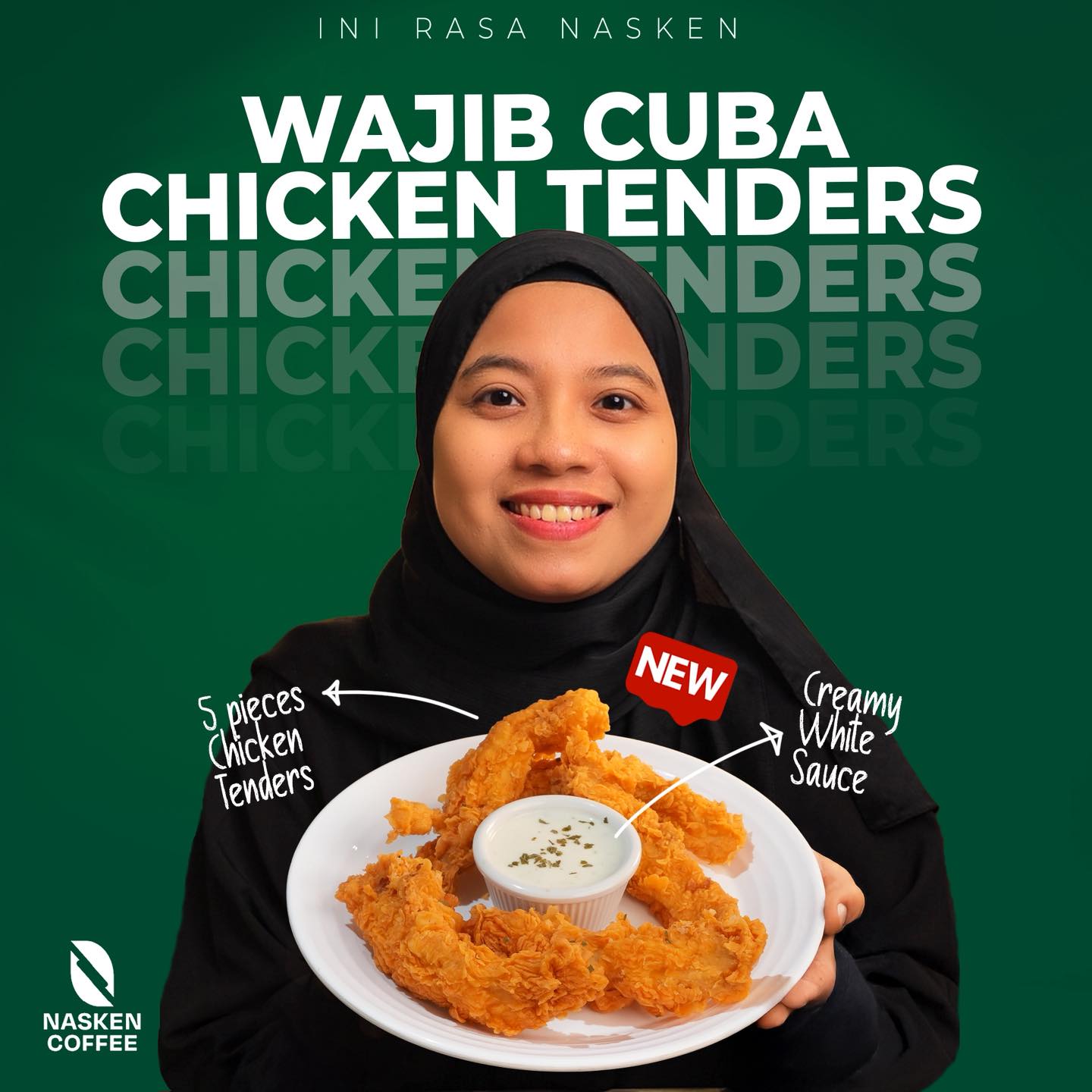 CHICKEN TENDERS una