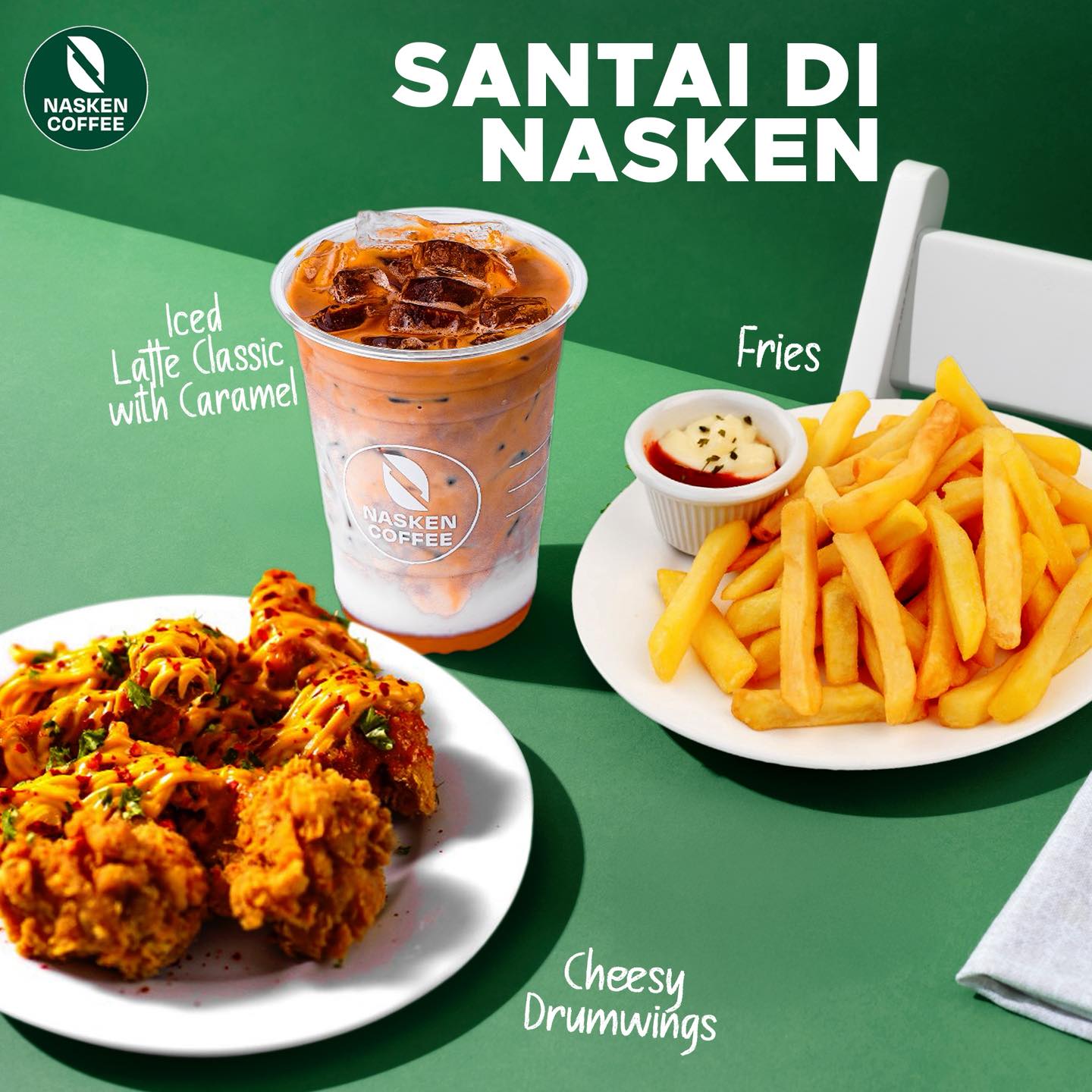 FRIES CHEESY DRUMWINGS