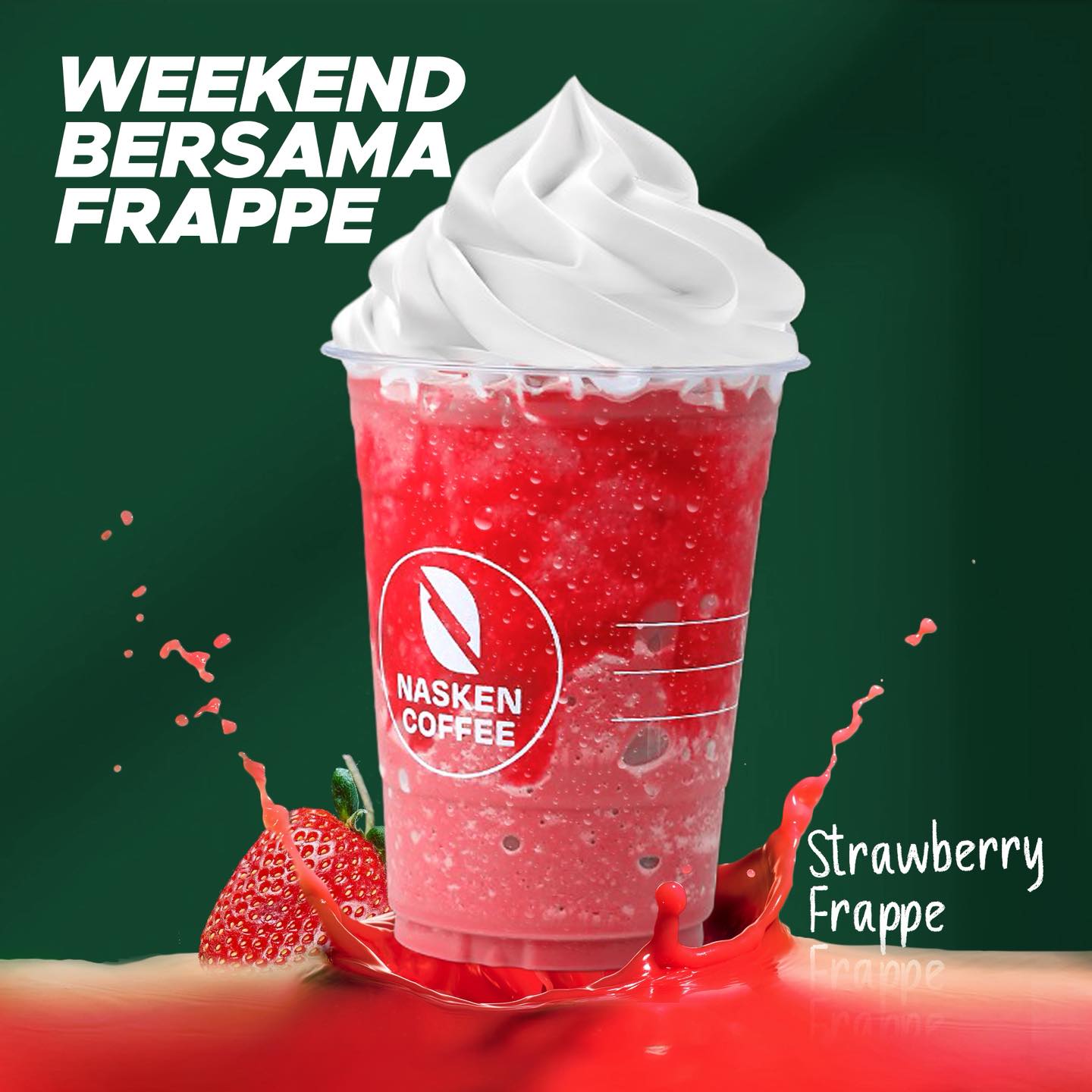 STRAWBERRY FRAPPE
